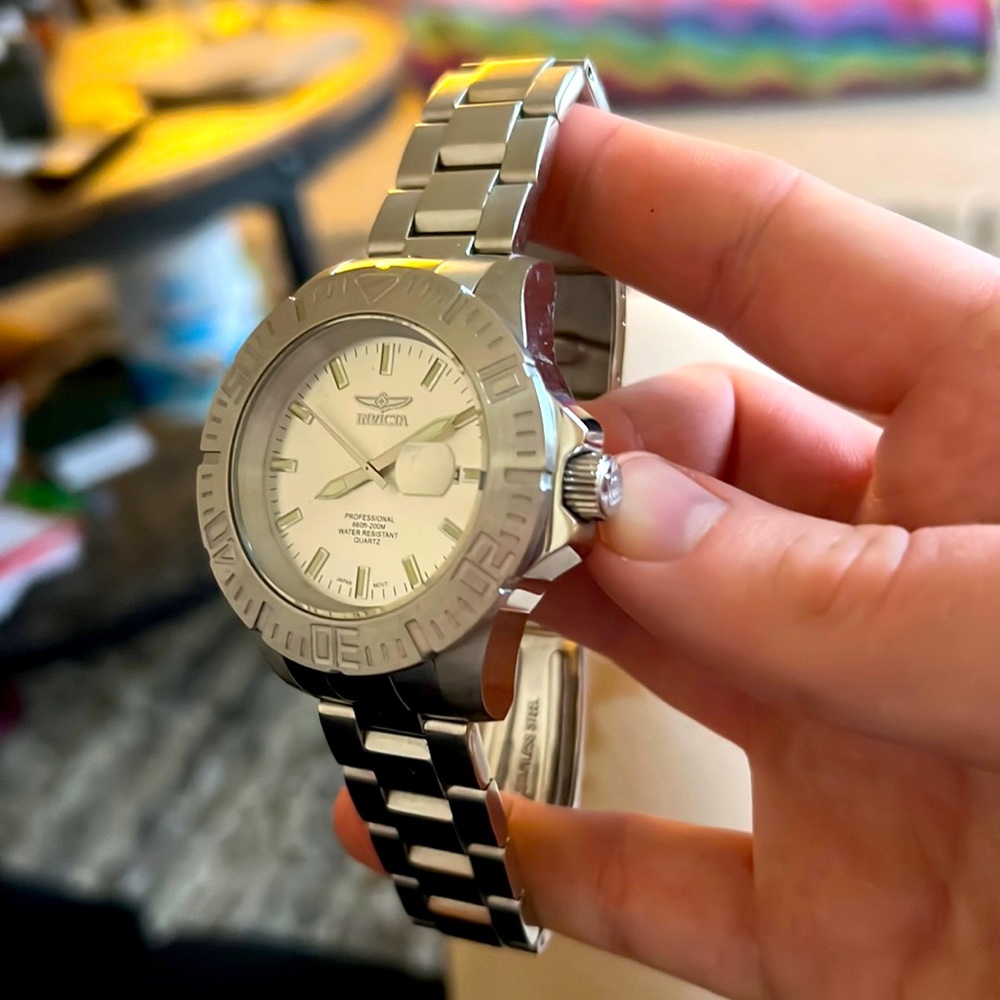Invicta Steel Waterproof Watch